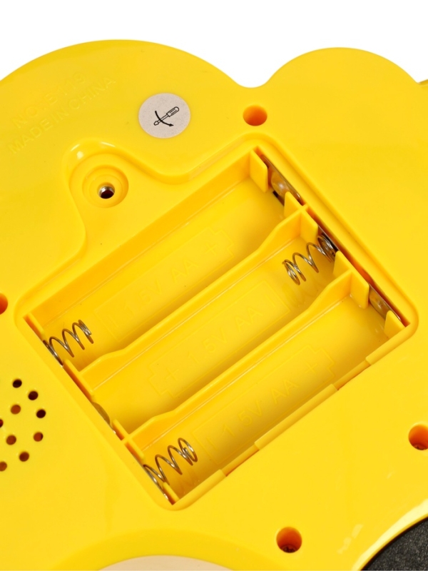 Руль музыкальный "Cупер водитель", свет и звук , работает от батареек В ПАКЕТЕ