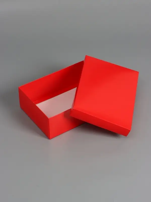 Коробка складная, крышка-дно, красная, 24 х 17 х 8 см