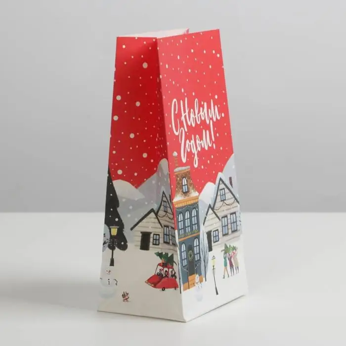 Пакет без ручек &laquo;Новое счастье&raquo;, 10 х 19,5 х 7 см