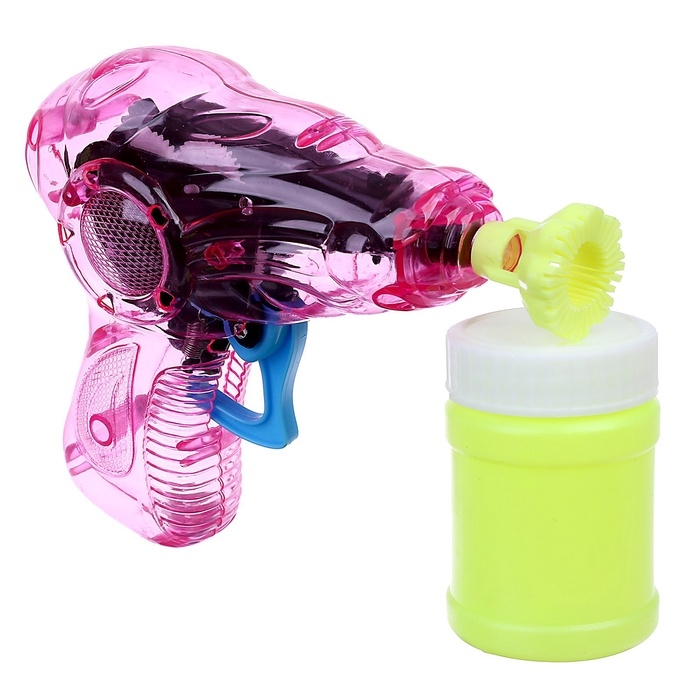 Мыльные пузыри &laquo;Прозрачный пистолет&raquo;, 50 мл, МИКС