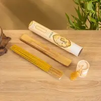 Благовония в тубусе "Кардамон и Нероли" 30 штук с деревянной подставкой