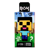 Игрушка - сюрприз Funny box &laquo;Квадратные человечки&raquo;: детский брелок, наклейки, карточка