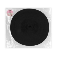 Резинка вязанная 60мм 40&plusmn;2м чёрный АУ