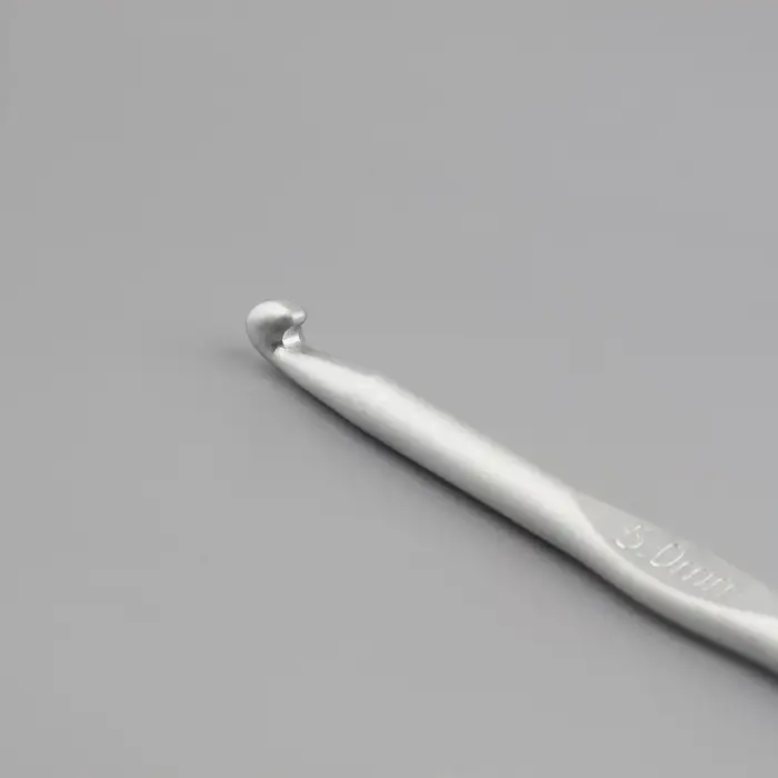 Крючок для вязания, с тефлоновым покрытием, d=5 мм, 15 см