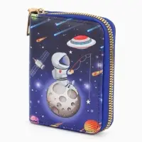 Кошелек жен 06-01-01 Июнь2522, 19*3*10 см, 3 отд+отд/молн, д/карт, д/монет, на магните красн   10909