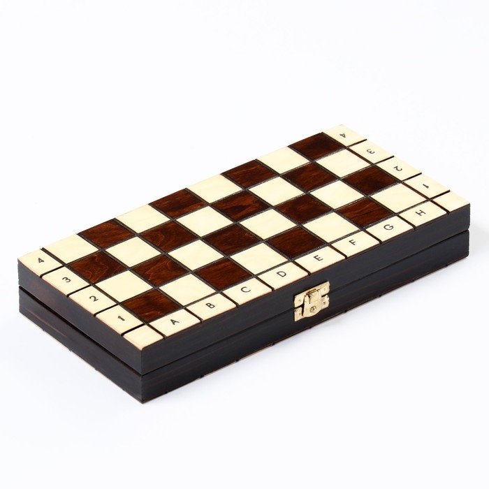 Шахматы польские Madon "Олимпийские", 28.5 х 28.5 см, король h-6 см