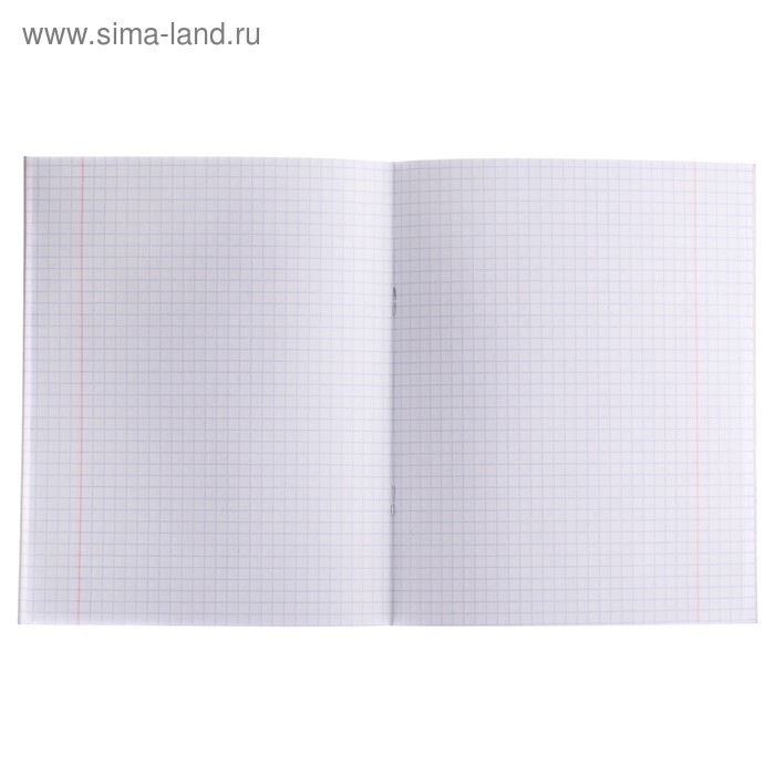 Тетрадь 48 листов в клетку, METALLIC "Чёрная", обложка бумвинил, блок офсет