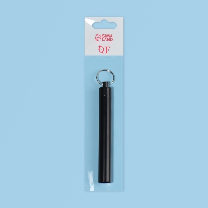 Набор для чистки ушей, 3 предмета, d = 1,2 &times; 10 см, в футляре, цвет чёрный