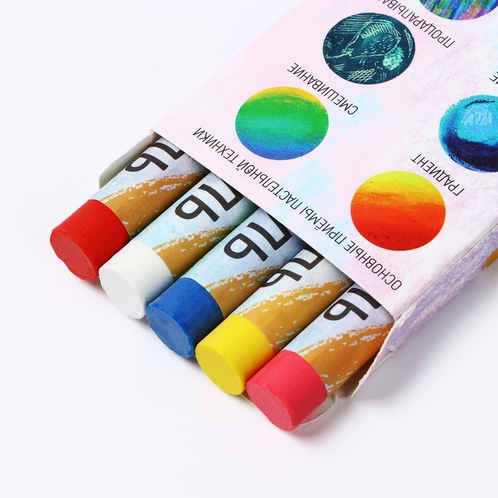 Набор для рисования масляной пастелью. Открытки своими руками &laquo;Озарные зверята&raquo;, набор для творчества