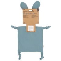 Комфортер - игрушка &laquo;Зайка&raquo;, погремушка, цвет синий, Mum&Baby