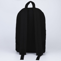 Рюкзак школьный текстильный &laquo;Аниме&raquo;, 46х30х10 см, вертикальный карман, цвет чёрный