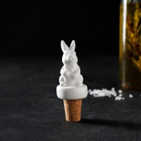 Пробка для бутылки Доляна &laquo;Зайка&raquo;, 10 см