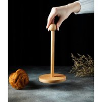 Держатель для кухонных бумажных полотенец, 13&times;25 см, бук, цвет и рисунок микс