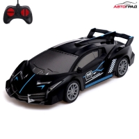 Машина радиоуправляемая &laquo;Жажда гонок&raquo;, 1:20, работает от батареек, цвет чёрный