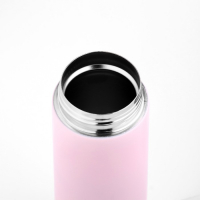 Термос, 400 мл, Simple "Мастер К", сохраняет тепло 8 ч, 20.5 х 6.3 см, розовый