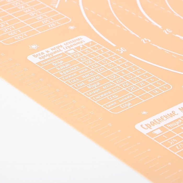 Силиконовый коврик для выпечки &laquo;Сладкая булочка&raquo;, 50 х 40 см