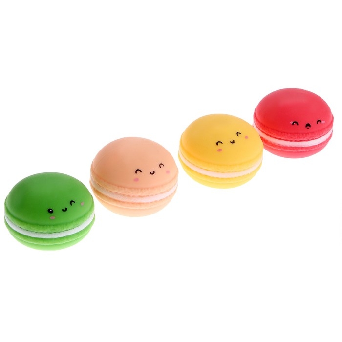 Мялка &laquo;Макарун&raquo; с пастой, цвета МИКС