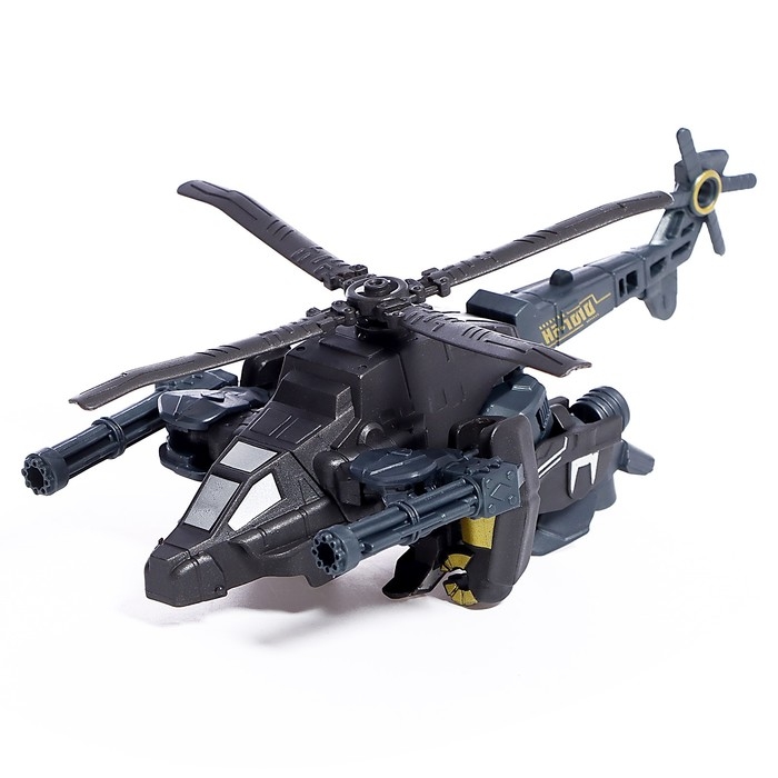 Робот &laquo;Военный вертолёт&raquo;, трансформируется