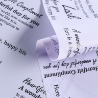 Пленка для цветов, матовая, "Комплимент тон", фиолетовый светлый, 0,6 х 9м &plusmn;5%