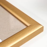 Фоторамка сосна с19 золото 30х45 см (пластиковый экран)