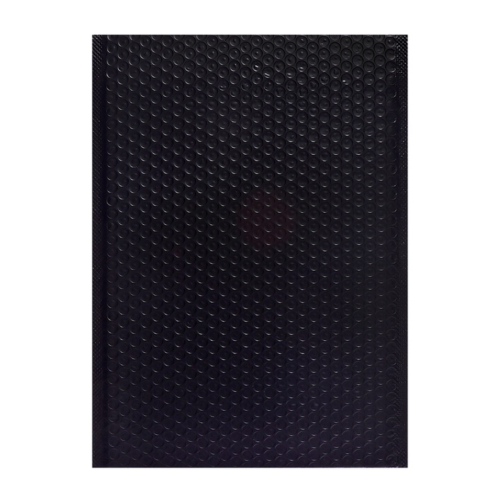 Набор 10 штук конвертов с воздушно-пузырьковой плёнкой 23х32см, черные