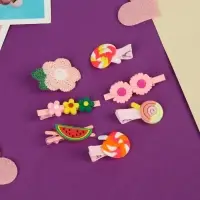 Набор для волос "Маленькие радости" (14 шт) цветок, розовый