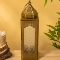 Подсвечник фонарь &laquo;Сокровищница&raquo;, 11&times;12&times;39 см, железо