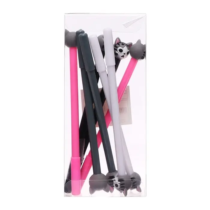 Ручка - прикол гелевая &laquo;Котенок&raquo;, синий стержень, МИКС