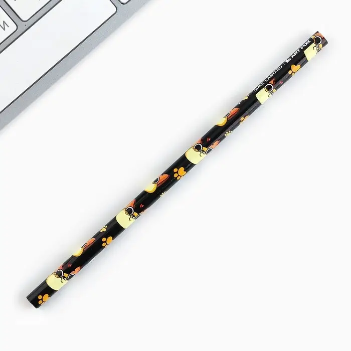 Карандаш простой чёрнографитный без ластика &laquo;Котя&raquo;