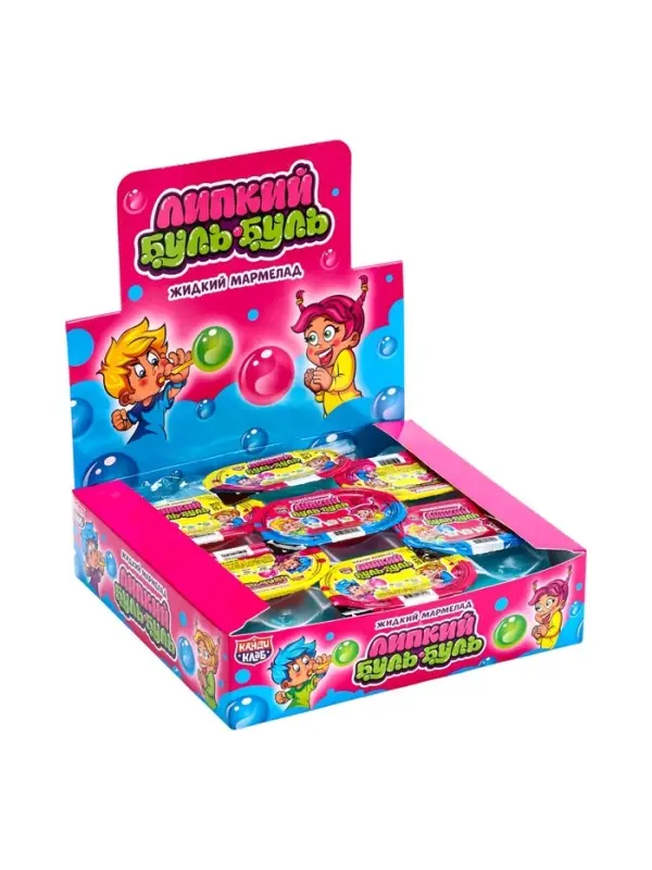 Жидкий мармелад &laquo;Липкий Буль-Буль&raquo;, ассорти, 15 г