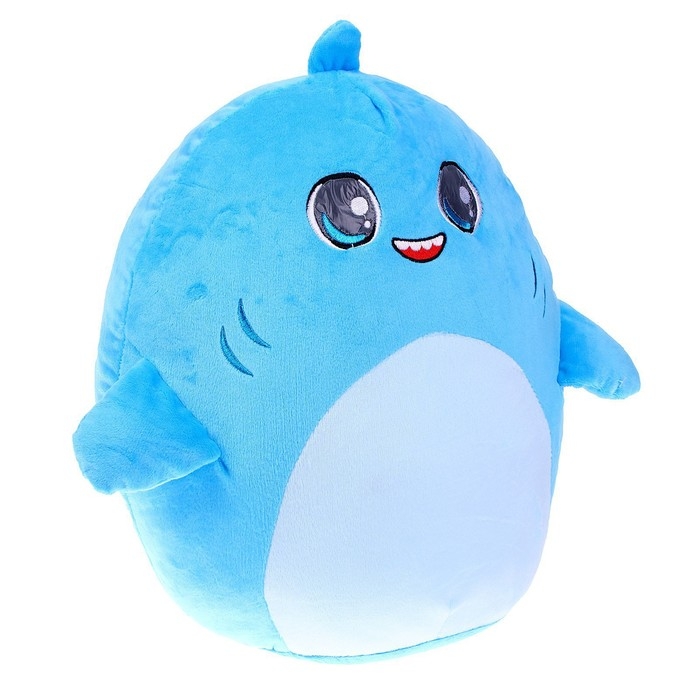Мягкая игрушка-подушка "Акула", 30 см