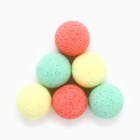 Набор бомбочек для ванны в пакете "Волшебство внутри", 6 шт по 20 гр, яблочный штрудель