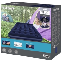 Матрас надувной Bestway Pavillo, 191&times;137&times;28 см, с встроенным ножным насосом, 67225