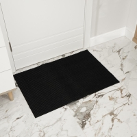 Покрытие ковровое щетинистое &laquo;Травка&raquo;, 60&times;90 см, цвет чёрный