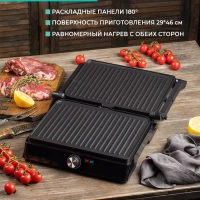 Гриль электрический T-EG350M01 с антипригарным ковриком