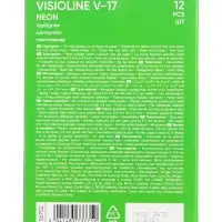 Маркер текстовыделитель ErichKrause Visioline V-17, 0.6-4.5 мм, чернила на водной основе, розовый