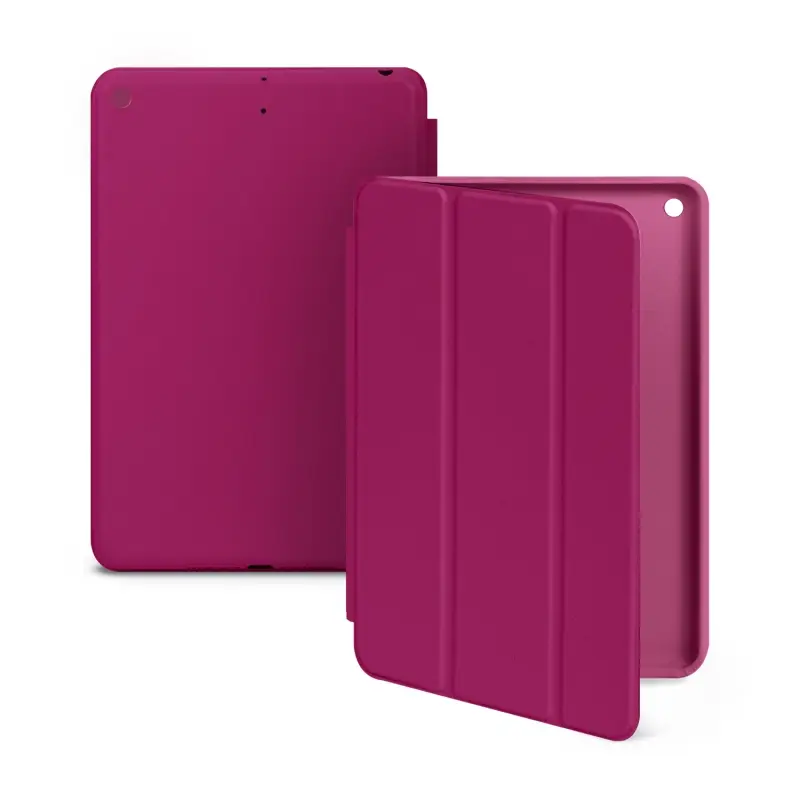Чехол-книжка iPd 10.2 (2019/2020/2021) Smart case Rose Red