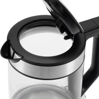 Чайник HYK-G3509 1,7л 2200Вт черный (стекло)