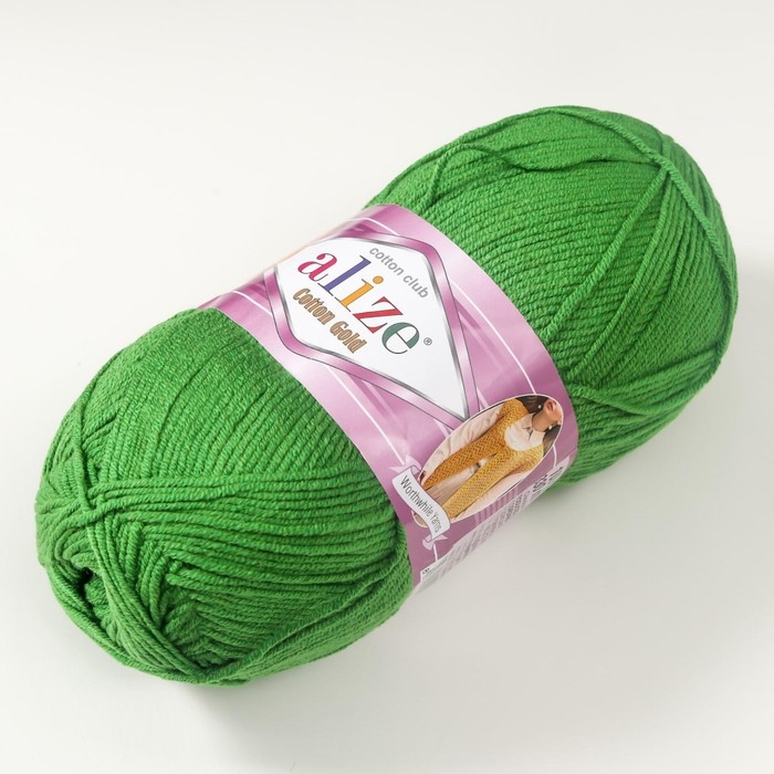 Пряжа "Cotton Gold" 55% хлопок, 45% акрил, 330м/100гр (126)