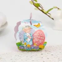 Коробочка подарочная для яйца &laquo;Ангелок&raquo; на пасху, 25&times;30 см
