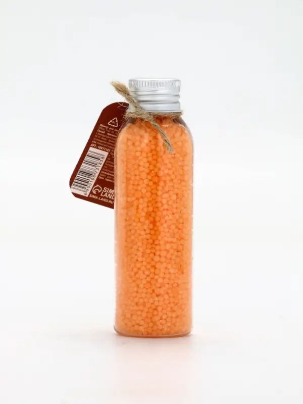 Жемчуг для ванны во флаконе, 85 г, аромат сливочный мандарин,URAL LAB