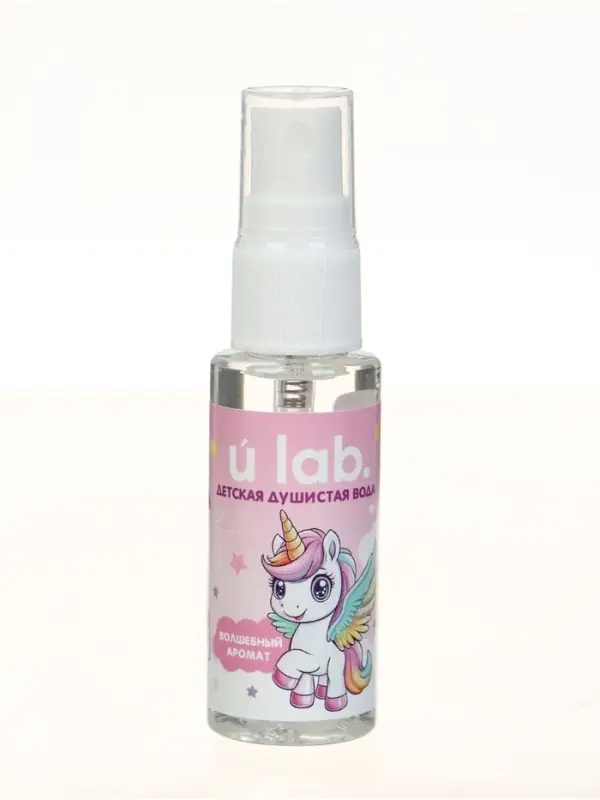 Душистая вода "Единороги", 30мл, аромат молоко и мёд