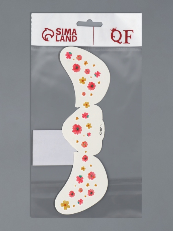 Татуировка для лица и тела &laquo;Веснушки. Цветы&raquo;, 1 шт., розовый