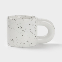 Кружка Доляна "Сплэш" 14х8,8х8 см, цвет белый