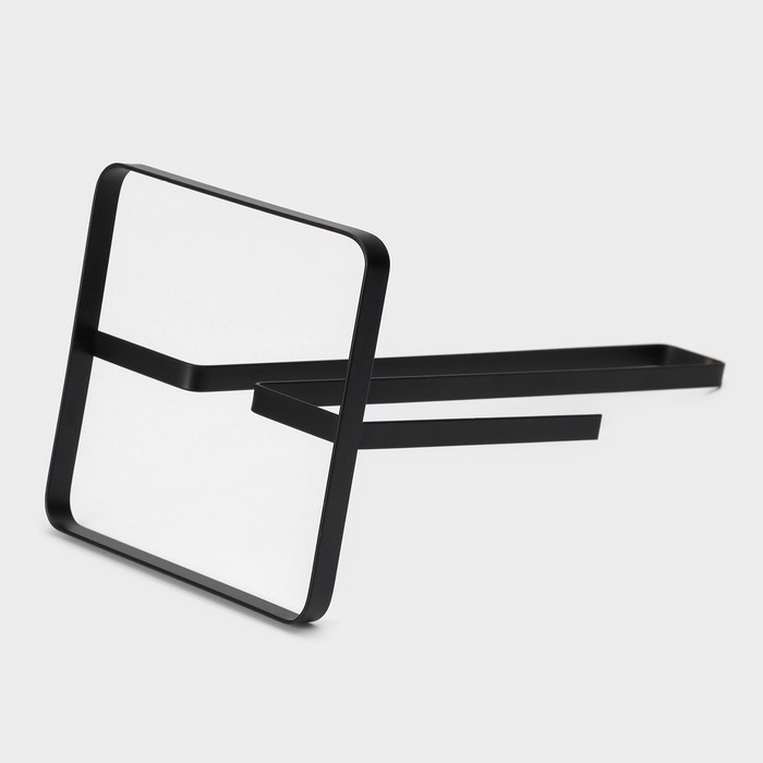 Держатель для бумажных полотенец Доляна &laquo;Лофт&raquo;, 14&times;14&times;29 см, цвет чёрный