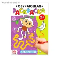 Раскраска &laquo;Лабиринты&raquo;, 12 стр.