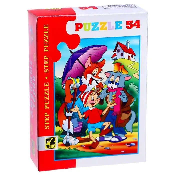 Пазлы &laquo;Мультики&raquo;, 54 элемента МИКС