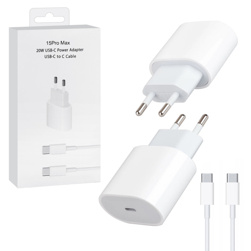 СЗУ Type-C - Type-C 20W iPh 15 (NO Logo) (200шт/кор)