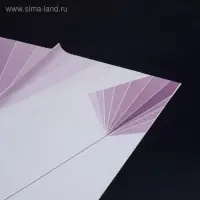 Пленка для цветов, сирень "Линии" 57&times;57 см