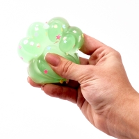 Сквиш антистресс - игрушка &laquo;Кошачья лапка&raquo;, светится в темноте